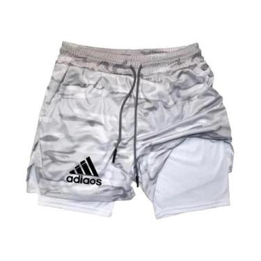Imagem de Shorts Esportivos Masculinos De Compressão De Secagem Rápida Para Corr