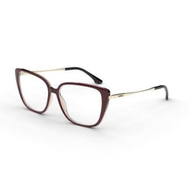 Imagem de Armação De Óculos Colcci Judy C6153c9555 Bordô Brilho-Feminino