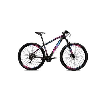 Imagem de Bicicleta Aro 29 KSW XLT Shimano 24v K7 Freio Hidráulico Garfo Suspensão com Trava-Unissex