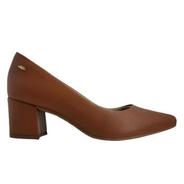 Imagem de Sapato Dakota G5181 Salto Grosso Feminino, 35, Mascavo