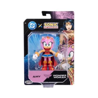 Imagem de Boneca 6cm Articulada Amy Mulher Maravilha - Sonic Warner