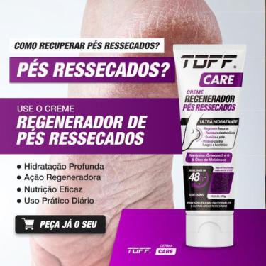 Imagem de Creme Para Pés Rachados Ressecados Ultra Hidratante Profundo Restaurad