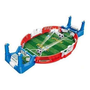 Imagem de Mini Jogo Futebol De Mesa Portátil Brinquedo Infantil Adulto - toys