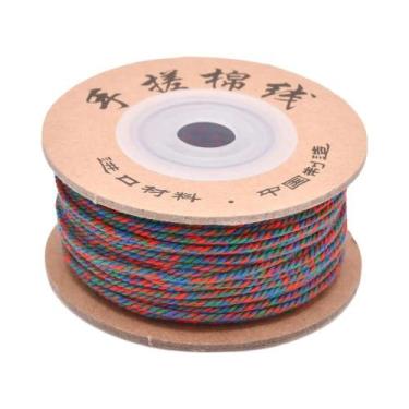 Imagem de Corda De Algodão Trançada De 3 Fios Para Macramê, Fio Para Miçangas, C