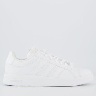 Imagem de Tênis Adidas Grand Court 3.0 Juvenil Branco, 38