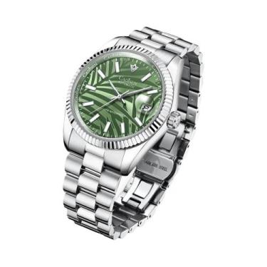 Imagem de Relógio De Pulso Mecânico Automático De Luxo Masculino 40MM Com Mostra