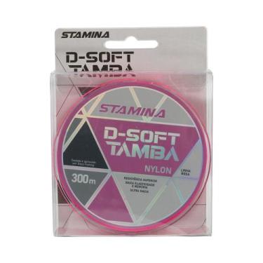 Imagem de Linha de Pesca D-Soft Tamba 037mm 300m - Deyu, Rosa