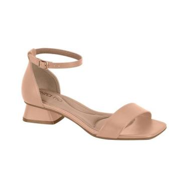 Imagem de Sandália Feminina Beira Rio Salto Baixo Mini Fechada Basica - Beira Ri