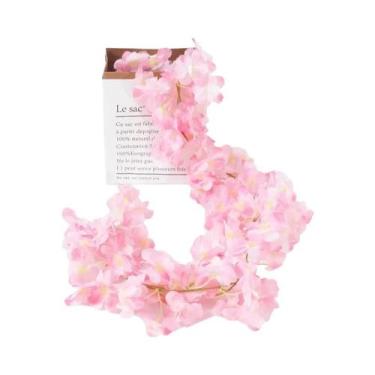 Imagem de Guirlanda De Flores De Cerejeira Artificial De 180CM, Flores De Sakura