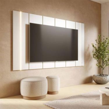 Imagem de Painel para TV Até 75 Polegadas Maggiore com Led Off White Matte - Colibri