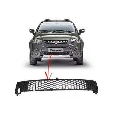 Imagem de Grade Inferior Parachoque Strada Palio Weekend Original - Fiat