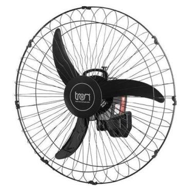 Imagem de Ventilador de Parede Tron Oscilante 60 cm Aço Preto Bivolt, Bivolt
