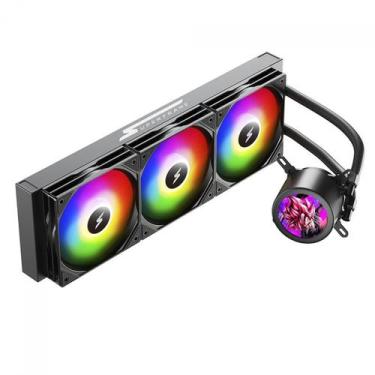 Imagem de Water Cooler SuperFrame ISENGARD MAGIC 360mm Bomba Infinit Display LCD