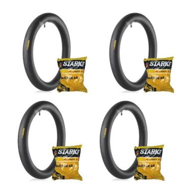 Imagem de Kit Com 04 Câmaras Ar Moto Aro 18 - Pronta Entrega - Dt