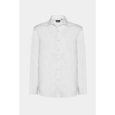 Imagem de Camisa Regular Social Wrinkle Free Branco-Masculino