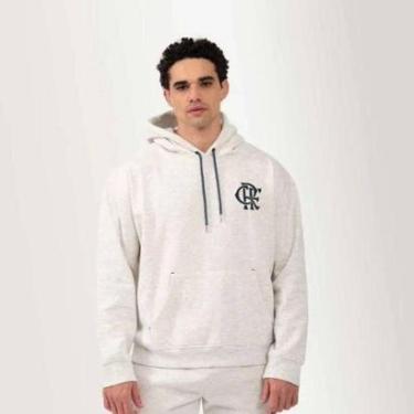 Imagem de Casaco Braziline Flamengo Salto C Capuz - Feminino - Cinza-Masculino