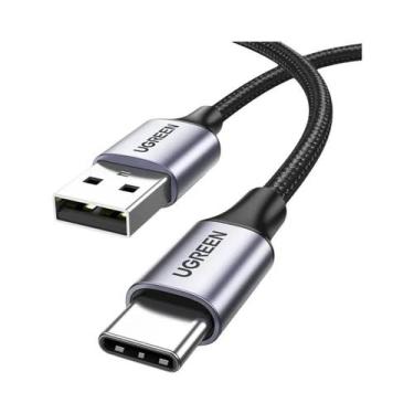 Imagem de Cabo USB Tipo C 3A Para Carregamento E Dados Para Xiaomi Samsung Galax