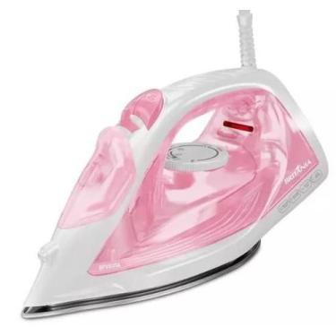 Imagem de Ferro de Passar a Vapor Britania Branco/Rosa 26 Saidas de Vapor 220V 1