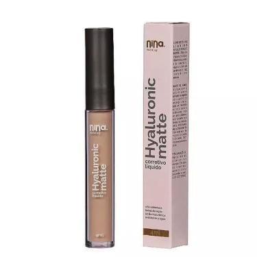 Imagem de Corretivo Líquido Hyaluronic Matte 01 com Alta Cobertura e Textura Cremosa Vegano Nude