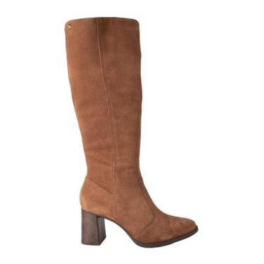 Imagem de Bota Feminina Dakota D2383 Cano Longo, Marrom, 36