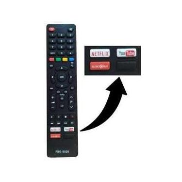 Imagem de Controle Compativel Tv Philco Netflix/youtube/globo Play FBG-9028