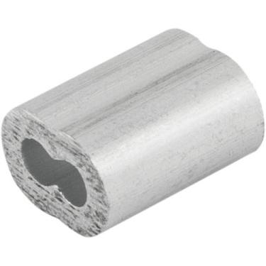 Imagem de Conector para Linga de Cabos de Aço 1-8 15,8mm Al 6063 Cartela com 10 