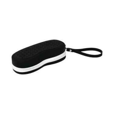 Imagem de Estojo De Silicone Para Óculos De Natação Com Orifício De Drenagem, Ar