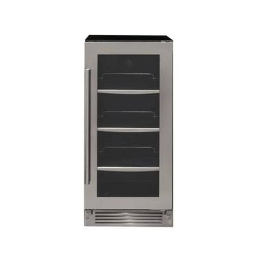 Imagem de Adega e Cervejeira de Embutir Cuisinart Arkton 34 Garrafas Inox 220V -