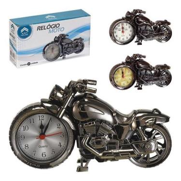 Imagem de Relógio de Mesa Despertador em Forma de Moto Harley 22cm - Art house