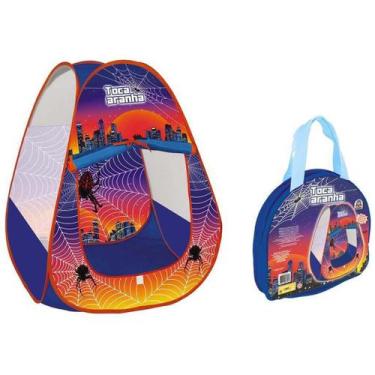Imagem de Barraca Infantil Toca Aranha Portátil Braskit Brinquedo - 8206