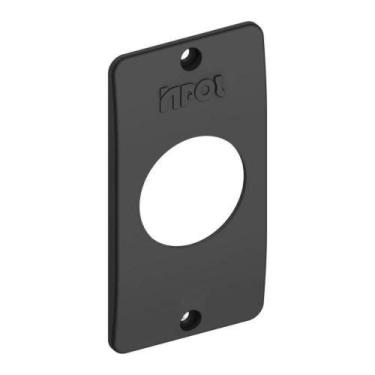 Imagem de Tampa Redonda 3-4'' Preta Modelo 24422 Anti-chamas e Isolante em PVC I