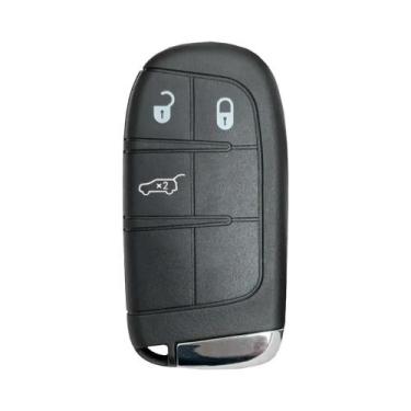Imagem de Chave Remota Inteligente Para Carro Fiat 500 500L 500X 433MHz Chip 4A 
