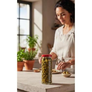Imagem de Alcaparras Inteiras Vidro 100g Crocantes Sabor Gourmet - Congratulatio
