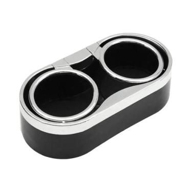 Imagem de Suporte Duplo Para Copos De Carro Para Console De Caminhão Com Almofad