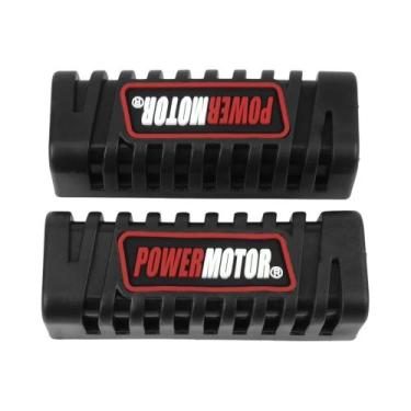 Imagem de Capa De Pedal Frontal De Borracha Antiderrapante Universal Para Motoci
