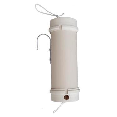 Imagem de Cevador Ração Tratador PVC 30cm Pesqueiro Canoa Barco Pesca - Noster N