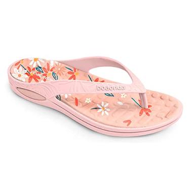 Imagem de CHINELO LILY CONFORTO ESTAMPADO 1319-159 BOA ONDA - ROSE NUDE