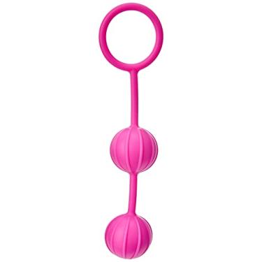 Imagem de lovetoy Bolas De Pompoar De Silicone Com Duas Esferas - Kegel Ball - Lovetoy Lovetoy Rosa