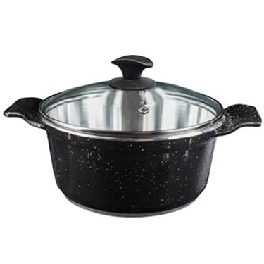 Imagem de Caçarola Preto Liso Alumínio Fundido Usinado Javali AA 30cm