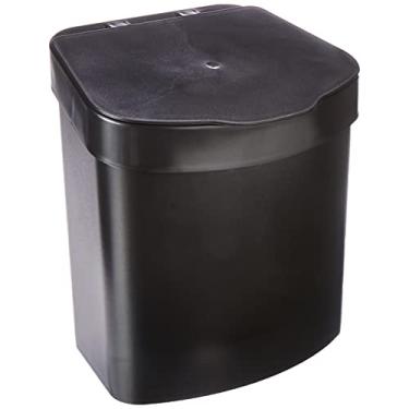 Imagem de Lixeira 2, 5 Litros Preta, Future, Cromado