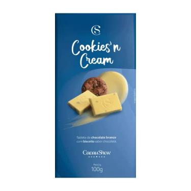 Imagem de Tablete Cookies'N Cream 100G Cacau Show
