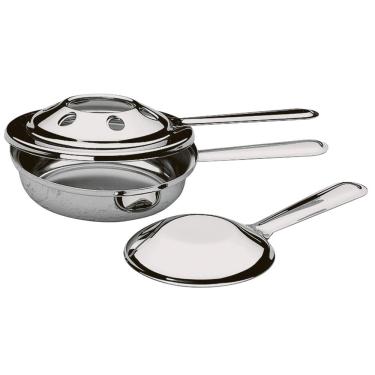 Imagem de Fogareiro Menor com Abafador Brinox Plátanos 1008/002 em Aço Inox