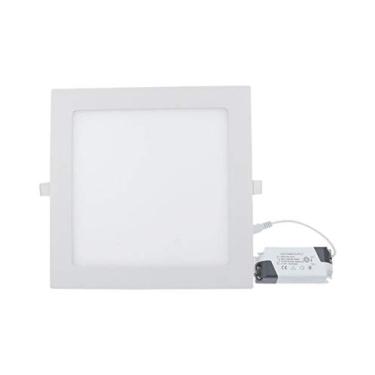 Imagem de Luminária Painel Led Slim Ledo 18W Embutir Quadrado Branco Frio 5700K