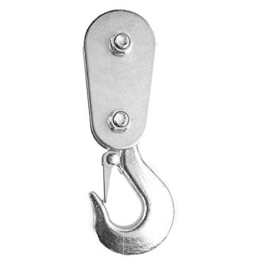 Imagem de Akozon Bloco Snatch Block, 2 toneladas de gancho universal de polia para corda de arame apto para a maioria das bicicletas UTV/ATV Quad Bike Motocross Dirt Bike