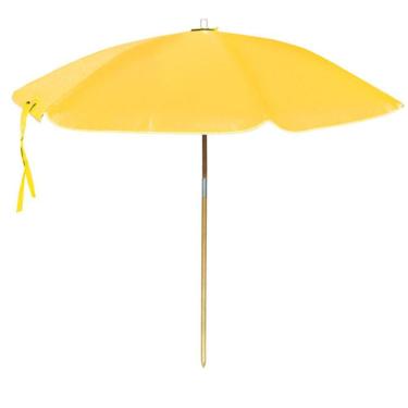 Imagem de Guarda Sol 70X08 Pvc/Aluminio Amarelo Botafogo Gsl0413