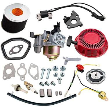 Imagem de JJing Kit de filtro de ar de carburador para motor Honda GX240 GX270 8Hp 9Hp