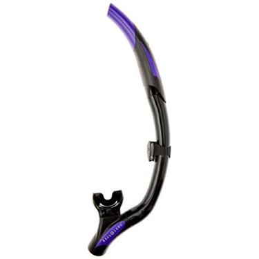 Imagem de SNORKEL AQUA LUNG MODELO IMPULSE-3, PRETO/VIOLETA