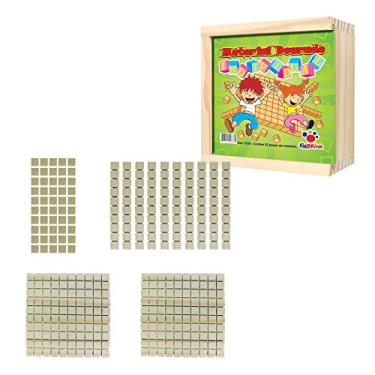 Imagem de Material Dourado Individual 62 Peças em Madeira Ciabrink