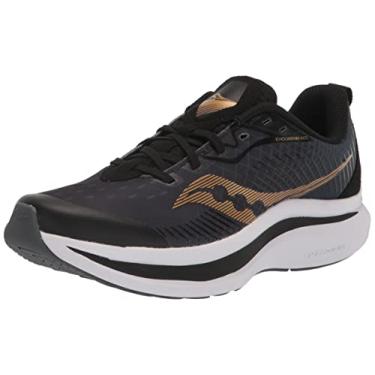 Imagem de Saucony Endorphin KDZ infantil, Preto/dourado, 20