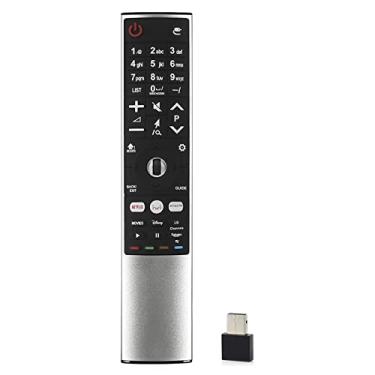 Imagem de Controle remoto de substituição MR-700 Smart TV Magic compatível com LG AN-MR700, AN-MR600 e LG AN-MR650 Magic Remote com chave NRTFLIX